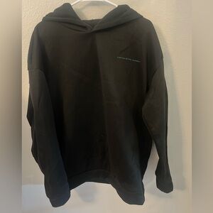 Grey graphic hoodie